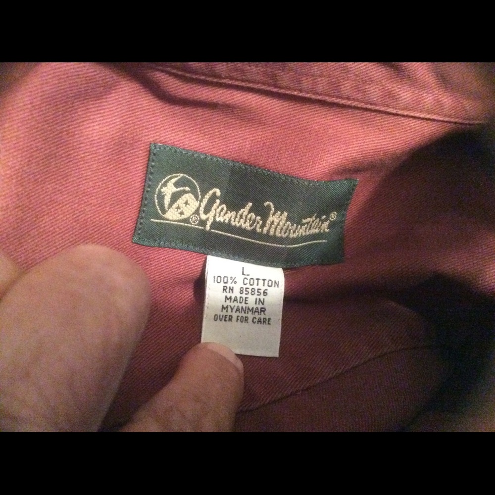 Gander Mountain Large Ls Button Up - image 3